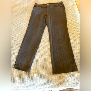 NWT Michael Kors grey dress slacks zipper front with clasp.